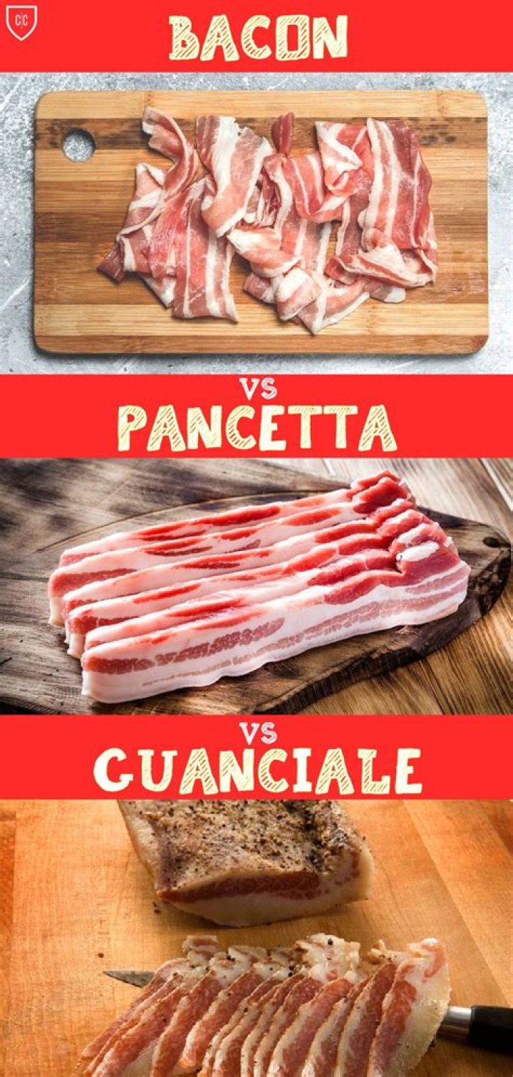 What is the difference between pancetta and guanciale?